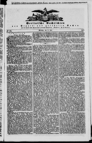 Berlinische Nachrichten von Staats- und gelehrten Sachen vom 02.06.1847