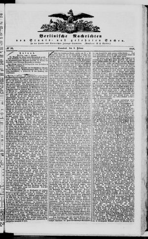 Berlinische Nachrichten von Staats- und gelehrten Sachen vom 05.02.1848