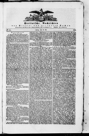 Berlinische Nachrichten von Staats- und gelehrten Sachen vom 12.05.1848