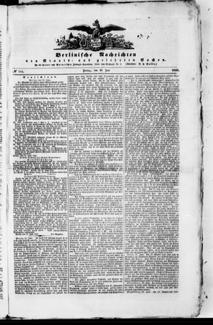Berlinische Nachrichten von Staats- und gelehrten Sachen vom 23.06.1848