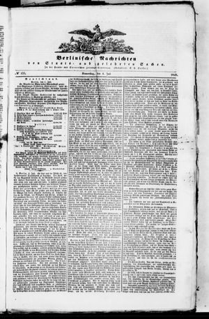 Berlinische Nachrichten von Staats- und gelehrten Sachen vom 06.07.1848