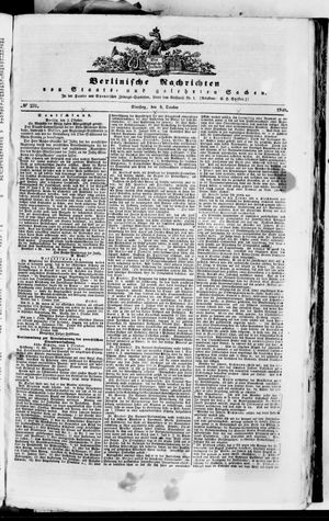 Berlinische Nachrichten von Staats- und gelehrten Sachen vom 03.10.1848