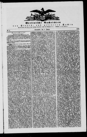 Berlinische Nachrichten von Staats- und gelehrten Sachen on Jan 6, 1849