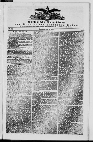Berlinische Nachrichten von Staats- und gelehrten Sachen vom 05.05.1849