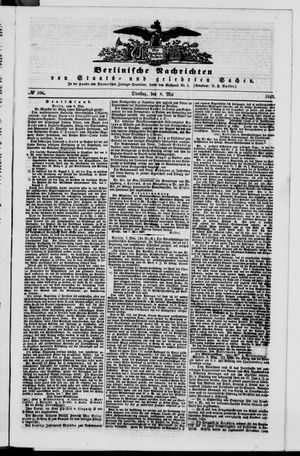 Berlinische Nachrichten von Staats- und gelehrten Sachen vom 08.05.1849