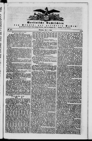 Berlinische Nachrichten von Staats- und gelehrten Sachen on Jun 3, 1849