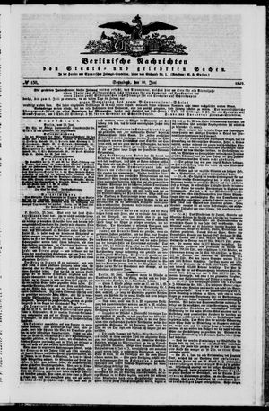 Berlinische Nachrichten von Staats- und gelehrten Sachen vom 30.06.1849