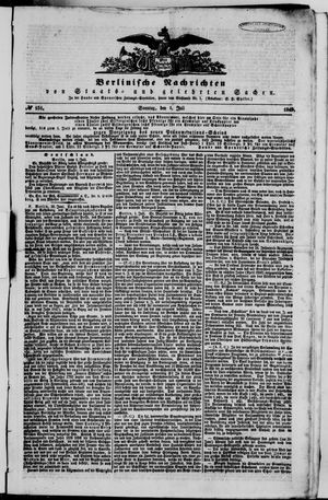 Berlinische Nachrichten von Staats- und gelehrten Sachen vom 01.07.1849