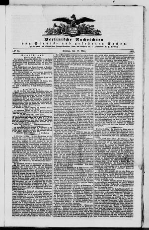 Berlinische Nachrichten von Staats- und gelehrten Sachen on Mar 10, 1850