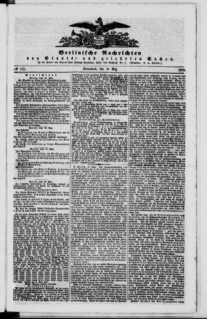 Berlinische Nachrichten von Staats- und gelehrten Sachen vom 18.05.1850