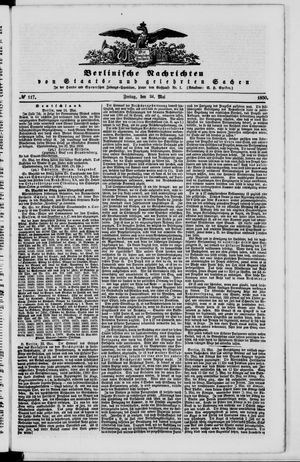 Berlinische Nachrichten von Staats- und gelehrten Sachen vom 24.05.1850