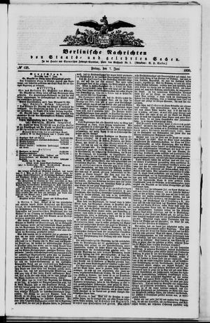 Berlinische Nachrichten von Staats- und gelehrten Sachen vom 07.06.1850