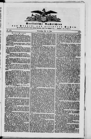 Berlinische Nachrichten von Staats- und gelehrten Sachen vom 13.06.1850