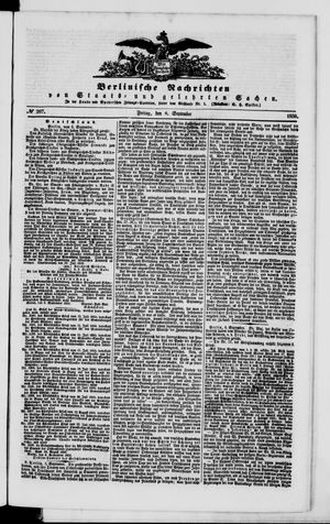Berlinische Nachrichten von Staats- und gelehrten Sachen vom 06.09.1850