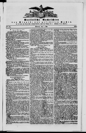 Berlinische Nachrichten von Staats- und gelehrten Sachen vom 07.05.1851