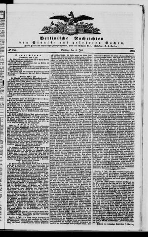 Berlinische Nachrichten von Staats- und gelehrten Sachen vom 06.07.1852