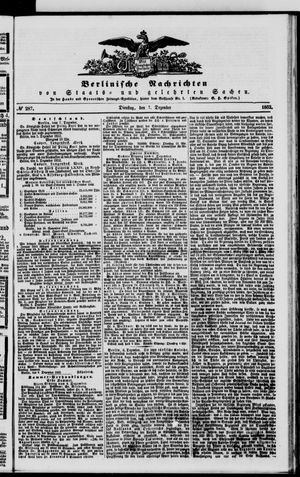 Berlinische Nachrichten von Staats- und gelehrten Sachen on Dec 7, 1852