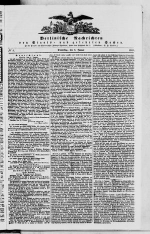 Berlinische Nachrichten von Staats- und gelehrten Sachen on Jan 6, 1853