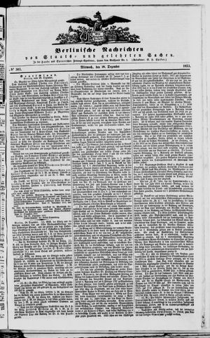 Berlinische Nachrichten von Staats- und gelehrten Sachen vom 28.12.1853