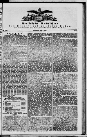 Berlinische Nachrichten von Staats- und gelehrten Sachen on May 6, 1854