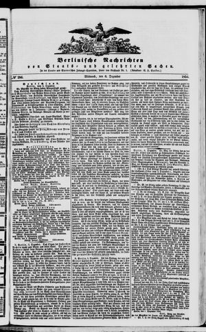 Berlinische Nachrichten von Staats- und gelehrten Sachen on Dec 6, 1854