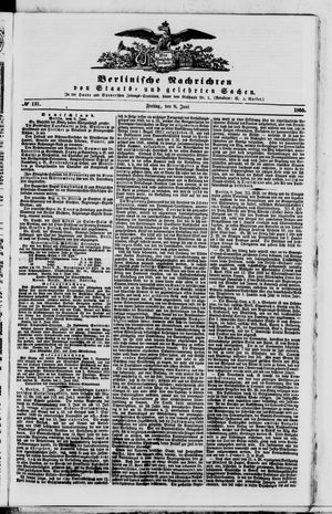 Berlinische Nachrichten von Staats- und gelehrten Sachen on Jun 8, 1855