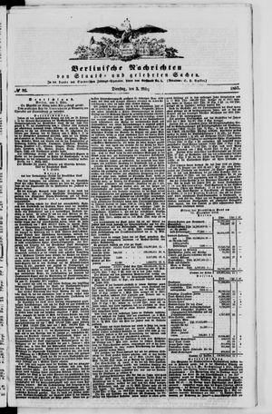 Berlinische Nachrichten von Staats- und gelehrten Sachen vom 03.03.1857
