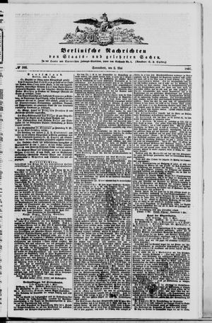 Berlinische Nachrichten von Staats- und gelehrten Sachen vom 02.05.1857