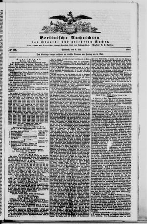 Berlinische Nachrichten von Staats- und gelehrten Sachen vom 06.05.1857