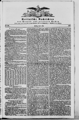 Berlinische Nachrichten von Staats- und gelehrten Sachen vom 08.05.1857