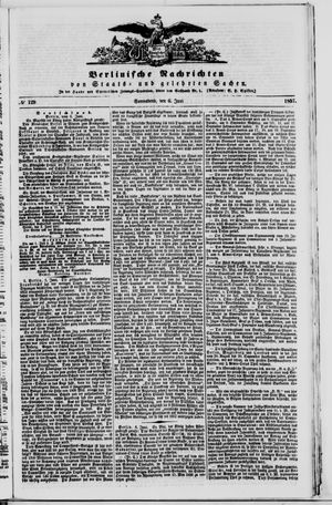Berlinische Nachrichten von Staats- und gelehrten Sachen vom 06.06.1857
