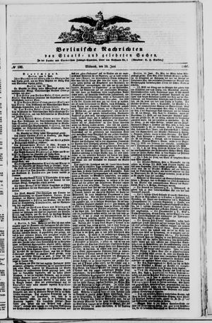 Berlinische Nachrichten von Staats- und gelehrten Sachen on Jun 10, 1857