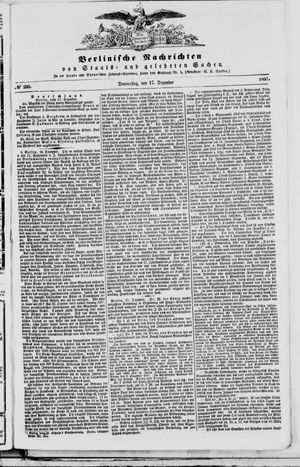 Berlinische Nachrichten von Staats- und gelehrten Sachen vom 17.12.1857