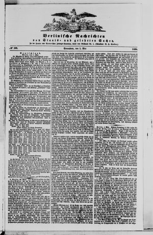 Berlinische Nachrichten von Staats- und gelehrten Sachen vom 01.05.1858