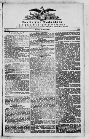 Berlinische Nachrichten von Staats- und gelehrten Sachen on Oct 19, 1858