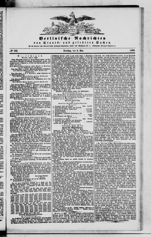 Berlinische Nachrichten von Staats- und gelehrten Sachen vom 03.05.1859
