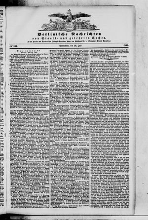 Berlinische Nachrichten von Staats- und gelehrten Sachen vom 16.07.1859
