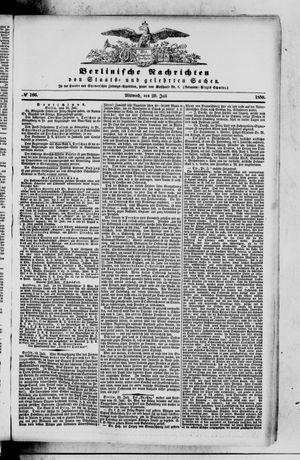 Berlinische Nachrichten von Staats- und gelehrten Sachen vom 20.07.1859