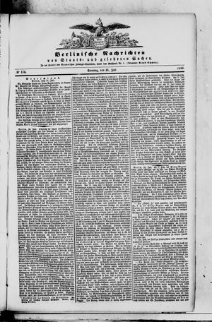 Berlinische Nachrichten von Staats- und gelehrten Sachen vom 31.07.1859