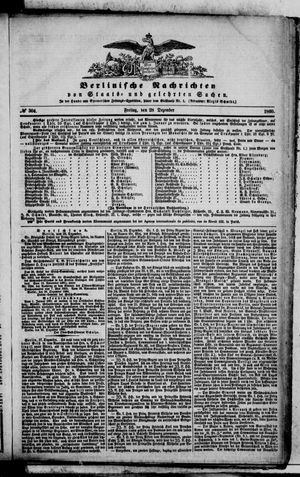 Berlinische Nachrichten von Staats- und gelehrten Sachen vom 28.12.1860