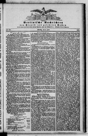 Berlinische Nachrichten von Staats- und gelehrten Sachen vom 04.06.1861
