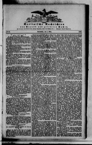 Berlinische Nachrichten von Staats- und gelehrten Sachen vom 01.03.1862