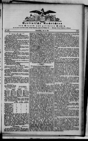 Berlinische Nachrichten von Staats- und gelehrten Sachen vom 08.05.1862