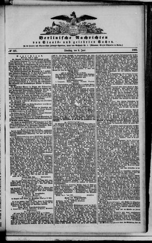 Berlinische Nachrichten von Staats- und gelehrten Sachen vom 03.06.1862