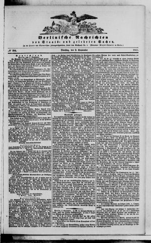 Berlinische Nachrichten von Staats- und gelehrten Sachen vom 02.09.1862
