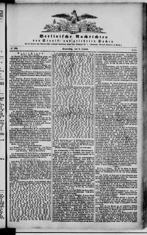 Berlinische Nachrichten von Staats- und gelehrten Sachen vom 08.10.1863