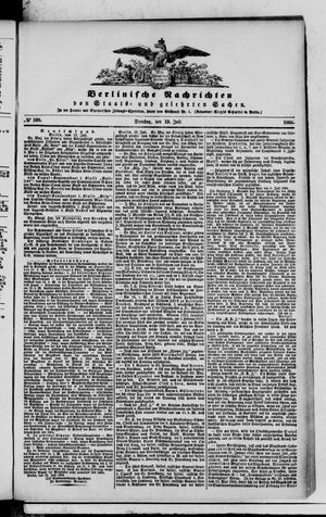Berlinische Nachrichten von Staats- und gelehrten Sachen vom 19.07.1864