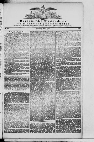 Berlinische Nachrichten von Staats- und gelehrten Sachen on Jul 2, 1868