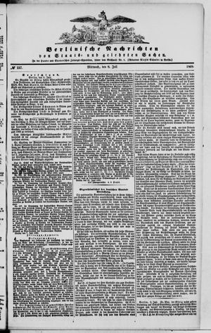 Berlinische Nachrichten von Staats- und gelehrten Sachen vom 08.07.1868
