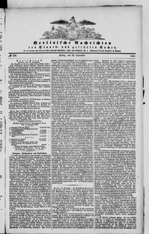Berlinische Nachrichten von Staats- und gelehrten Sachen vom 18.09.1868